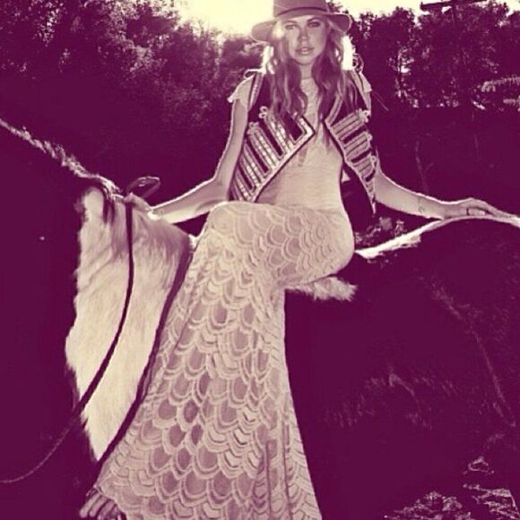 NWT White NightCap Clothing Victorian Lace Caletto Maxi Dress XS S Coquette Boho - Picture 9 of 15